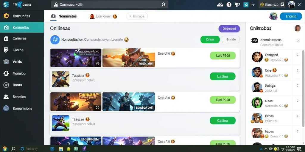 rp99 - Screenshot menunjukkan karakter dalam mode permainan multiplayer.